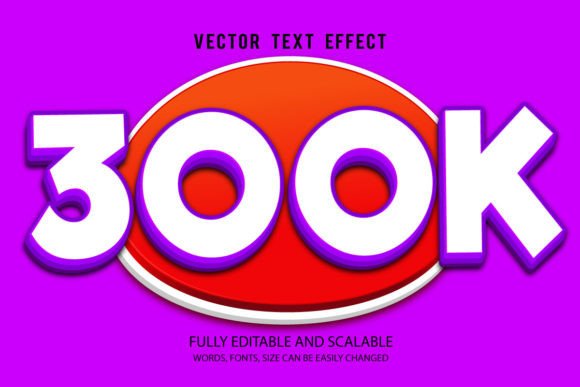 300k Followers 3d Editable Text Effect: A Versatile Tool for Every Creator