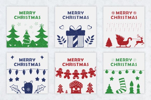 Christmas Card SVG Design Bundle