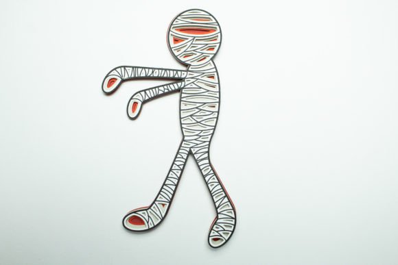 Mummy Layered Design: Creative Craft Inspiration