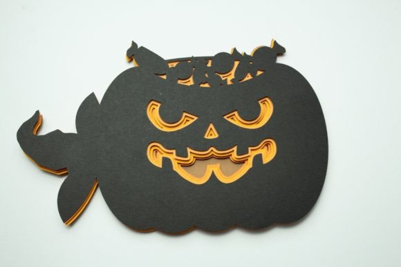 Pumpkin with Candies Layered Design: A Creative Craft for Modern Makers