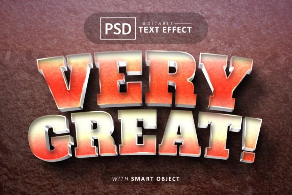 Very Great Editable 3d Font Effect and Text Effect PSD 100